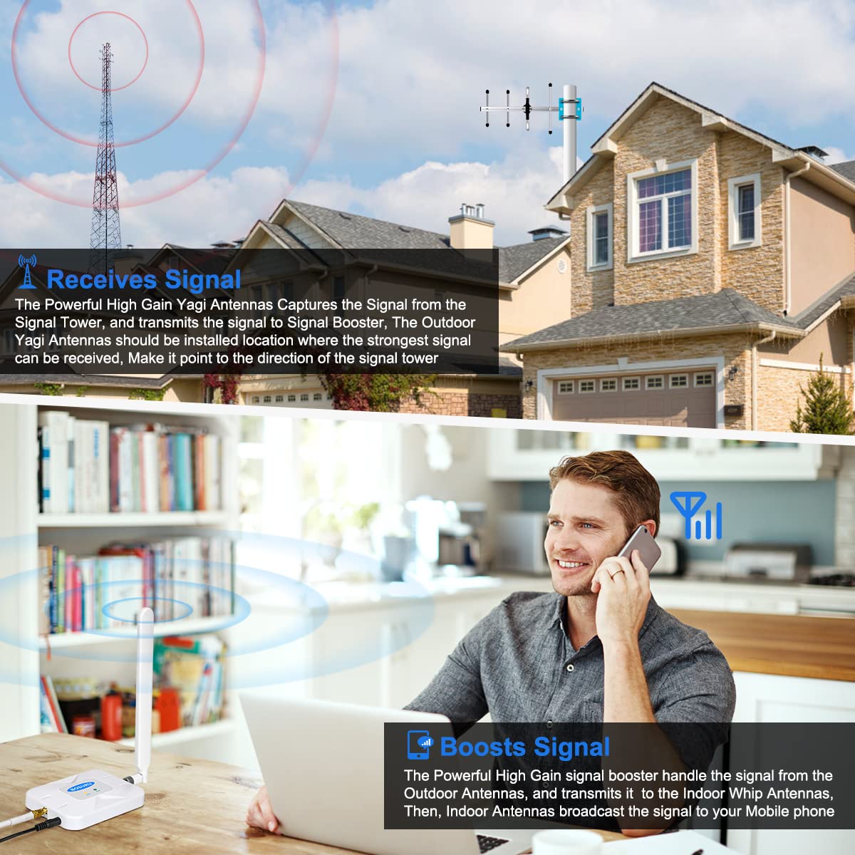 Verizon Cell Phone Signal Booster Verizon Signal Booster 5G 4G Lte Band13 5G Cell Booster Cell Signal Extender Cell Signal Ampli